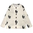 thumbnail image 5 of Halloween Cardigan for Women Button Down Cute Print Knit Outerwear Sweater, 5 of 5