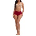 thumbnail image 2 of INSPIRE CHIC Women's High Waisted Underpantys Breathable Tummy Control Briefs M Red, 2 of 4