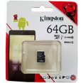 thumbnail image 2 of Tarjeta de memoria flash Kingston SDC10G2/64GB de 64 GB UHS clase 1/clase 10 (adaptador microSDHC a SD incluido), 2 of 3