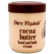 Cocoa Butter Hand and SE33Body Cream 500ml (Made in Cote D'ivoire) (set of 2) by Queen Elisabeth