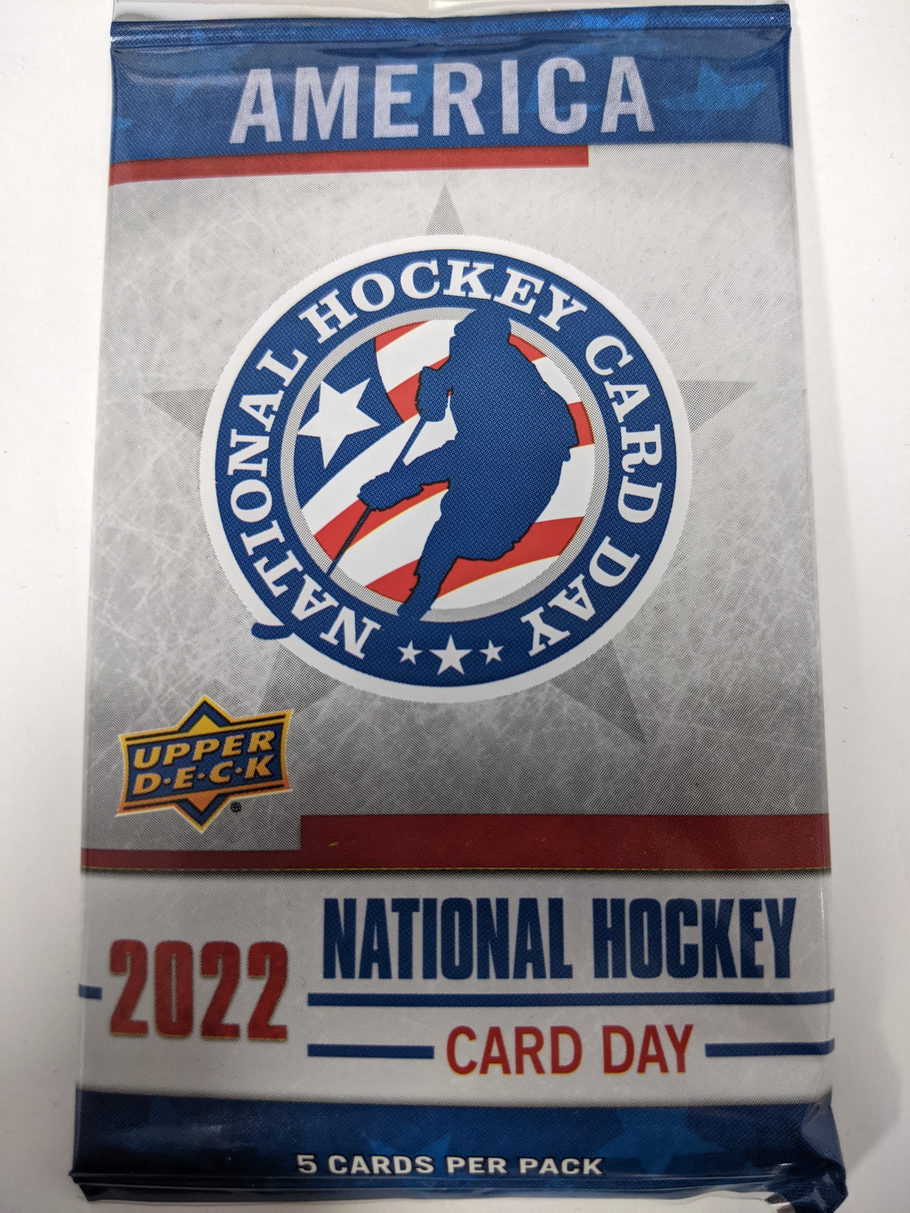 2022 Upper Deck National Hockey Card Day America Pack - Walmart.com