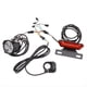 thumbnail image 1 of Juego de Luces Delanteras y Traseras para Bicicleta Eléctrica, Intermitentes, Luces Delanteras y Traseras, Bocina con Interruptor de 24-48 V., 1 of 5