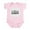 Petal Pink, variant on - Calaveras On Wheels Infant Creeper - Baby Light Bodysuit, Size Newborn - 24 Months