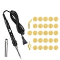 thumbnail image 1 of Wood Kit with 26 Alphabet Letters Copper Tips and Digital Heating Tool for Pyrography Wood Craft Leather Carving, 1 of 6