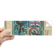 thumbnail image 1 of Autocollant Pare-Chocs Rectangle Drapeau Lion Hero Capt pour Carnet Fenêtre, 1 of 1
