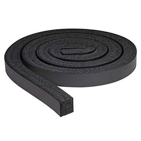 Yotache Window Air Conditioner Foam Insulating Strip 1 X 1 Inch, High Resilience Foam Weather Stripping Seal Tape, 6.5 Feet Long, 2 Pcs