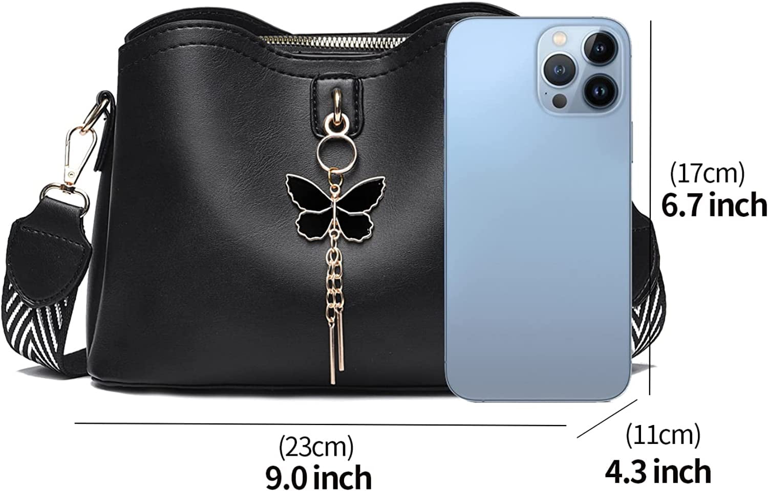 Small Crossbody Bags for Women Fashion Purses Lightweight Handbags Shoulder Bag
