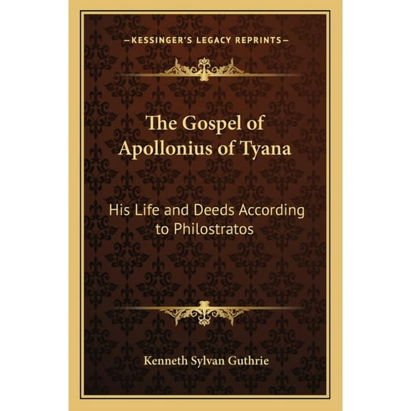 The Gospel of Apollonius of Tyana (Paperback)