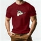 thumbnail image 1 of Tops para hombre, blusas y camisas de manga corta con cuello redondo para hombre, camiseta deportiva informal con estampado de corazones a la moda para hombre, blusa de poliéster de manga corta con cu, 1 of 5