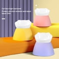 thumbnail image 2 of Cat Bowl Anti Vomiting,Tilted Elevated Feeder Bowl,Ceramic Pet Food Bowl for Protect Pet Spine, 2 of 8