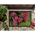 thumbnail image 3 of Carolines Treasures APH5048MAT Pink Tulips Door Mat Indoor Rug or Outdoor Welcome Mat 18x27 Doormat  27"L x 18"W, 3 of 4