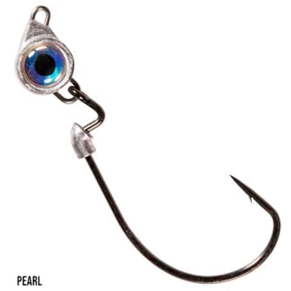 Z-Man TXL12-02PK2 Texas Eye Texl Jigheads 1/2 oz Pearl 2 Pack