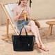 thumbnail image 4 of Travel Storage Bag Large Capacity Draining Storage Bag Dry Wet Separation Beach Bag Mesh Tote Bag, 4 of 6