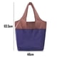 thumbnail image 2 of Bolsa de compras plegable de poliéster, bolsa de mano portátil de gran capacidad para supermercado, 2 of 5