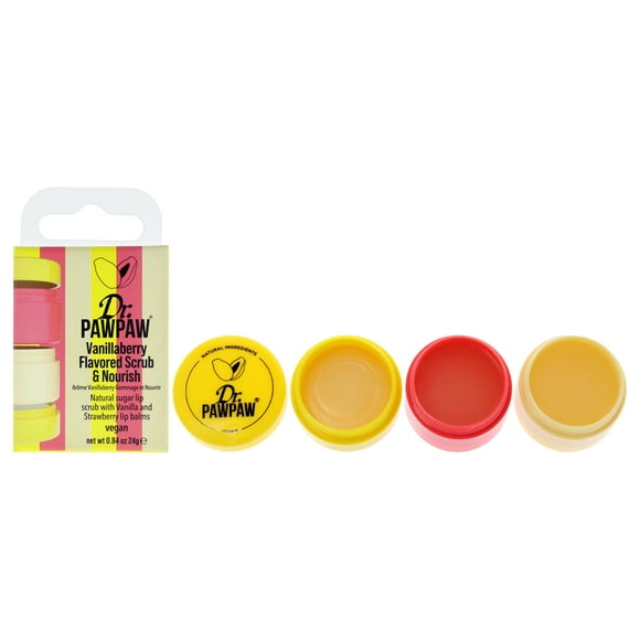 Exfoliante y bálsamo labial Dr. PawPaw Vanillaberry 25 ml 100% natural