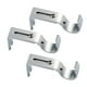 thumbnail image 3 of 3 piezas de soporte ajustable para cortina, soporte para barra de cortina Plata, 3 of 7