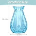 thumbnail image 3 of A Glass Vase Clearance! Glass Elegant Decoration Miniature Dollhouse Flower Vase for Home Functional and Decorative Artistic(Blue), 3 of 9