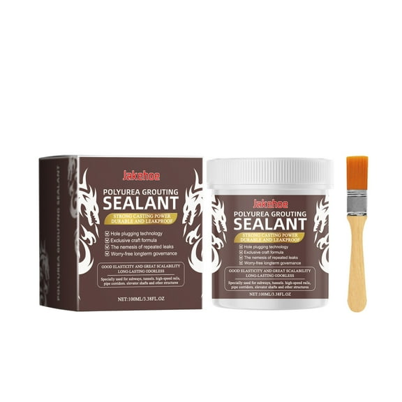 multicolor Polyurea Grout Sealer For Waterproofing And Leak Prevention Long Lasting Sealant For Various Water Leakage Scenarios Easy To Apply With Brush For Diy Home Repair