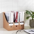 thumbnail image 5 of Kraft Paper Magazine Racks, Pack of 8 Magazine Racks Cardboard Magazine Rack File Holders for File Folders Stationery Office Supplies, 5 of 5