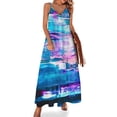thumbnail image 1 of Vestido sin mangas de océano profundo vestidos de noche de lujo 2024 ropa de mujer conjuntos elegantes de mujer vestido de noche, 1 of 7