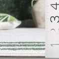 thumbnail image 5 of SAFAVIEH Cabana Rado Bordered Indoor/Outdoor Area Rug, Ivory/Green, 6'7" x 6'7" Square, 5 of 16