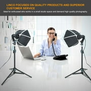 LINCO 2 Pack LED Photography Photo Table Top Studio Lighting Kit- 30 Seconds to Storage AM115