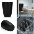 thumbnail image 3 of Bamboohart [8-Pack Durable Plastic Cups] 8-Pack Durable Stackable Plastic Cups  Microwave & Dishwasher Safe  Lightweight Solid Round Drinking Cups for Coffee  Juice  Water - Perfect for C, 3 of 6