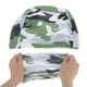 thumbnail image 5 of Gorro de natación de patrón de camuflaje de nailon de 1 pieza en verde militar, 5 of 5