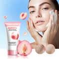 thumbnail image 1 of Peach Moisturizing Clarifying Cleanser Combo Warm Cleansing Facial Wash, 1 of 6