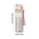 thumbnail image 3 of Summer Outdoor Large Capacity Sports Kettle With Straw High Temperature Proof Drinking With Straw Form One Click Lid Opening, 3 of 6