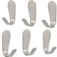 thumbnail image 1 of Ganchos autoadhesivos de acero inoxidable 304, ganchos adhesivos de pared resistentes, ganchos de abrigo impermeables compatibles con sombrero de toalla con llave, compatible con Kitch Afortunado Sencillez, 1 of 5