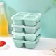 thumbnail image 5 of 4 Compartimento Servicio Servicio de la bandeja Microondas y lavavajillas Contenedor de almacenamiento de alimentos seguro BPA Lunch Lunch Box para viajes Picnic Party, 5 of 6