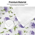 thumbnail image 5 of Lsque Purple Chicory Pattern Flag,Purple Chicory Printed Garden Flag 48 x 72 in - Double Sided Small Flags for Yard, 5 of 9