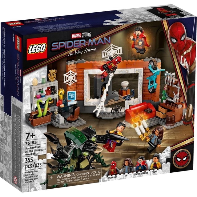 Set LEGO Marvel Spider-Man en el Taller del Santuario 76185