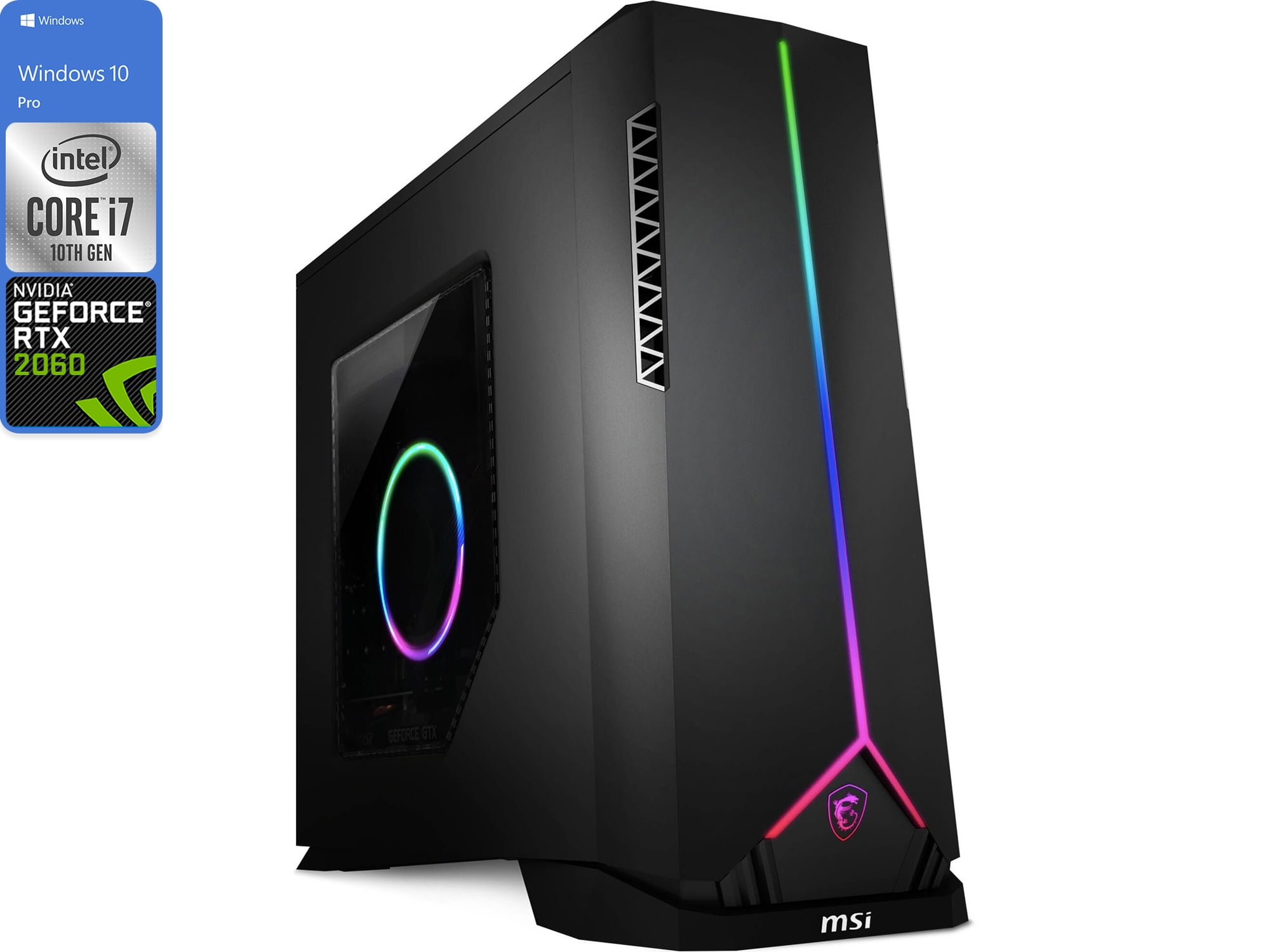 Refurbished MSI Aegis R Gaming Desktop, Intel Core i710700F Upto 4