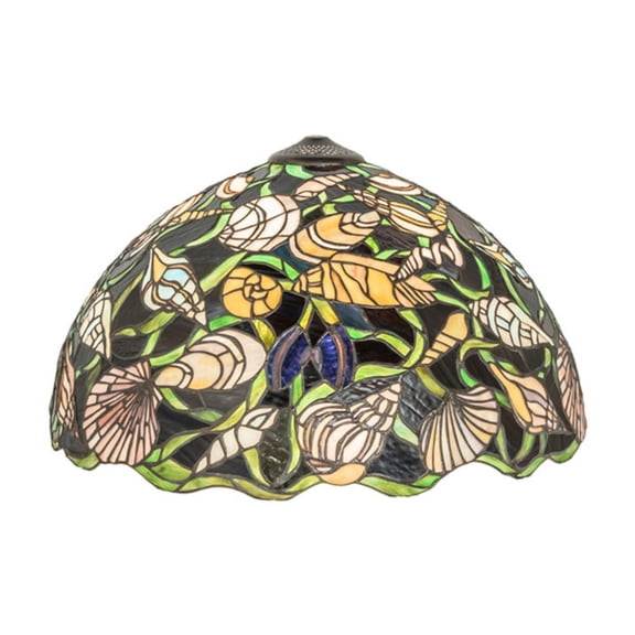 Meyda Tiffany 37656 Seashell 11" Tall Lamp Shade
