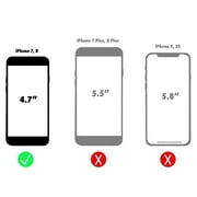Spigen Slim Armor Dual Layer Case Cover w/ Kickstand iPhone 8 / 7 - Pink / Clear