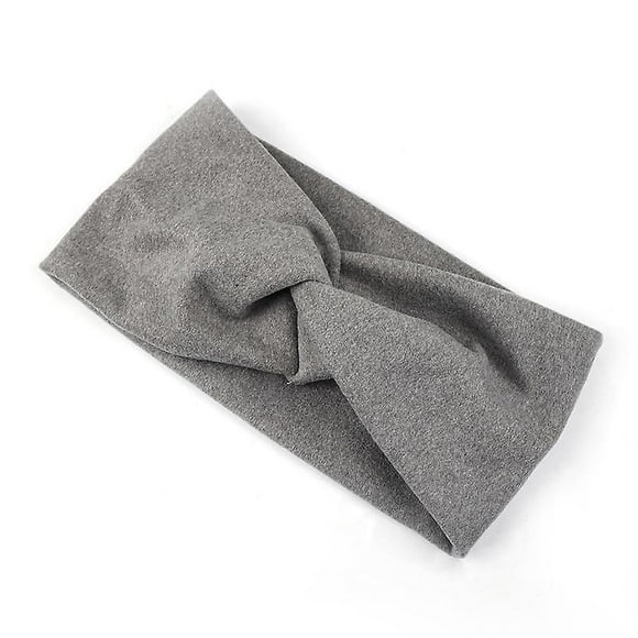 Sweet Retro Elastic Wool Knitting Fitness Headband/ Fashion Personality Wide Edge Hair Ban