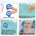 thumbnail image 4 of Electronic Water Temperature Gauge LCD Digital Thermometer Bath Tub Pool Sensor | Waterproof ABS Plastic | High Precision ±0.5℃ | Cold/Hot/Comfort LED Alert | Blue | 1 Pc 4.02x3.9 in, 4 of 6
