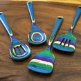 thumbnail image 4 of Baltique Mumbai Collection 4 Piece Wooden Cooking Utensil Set, Safe for Nonstick, 4 of 8