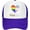 C4280, variant on Proud Ally LGBT Rainbow Heart Gay Trucker Hat Women Mesh Baseball Cap Cowboy Hat Men Dad Hat Snapback Hat Black