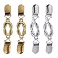 thumbnail image 1 of OUNONA Clips para cuello de camisa, chal, broches, cárdigan, suéter, botones retro para niñas, mujeres, clip para ropa, capa, hebillas, 1 of 6