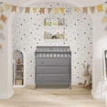 Dream on Me Marcus Changing Table and Dresser, Storm Gray