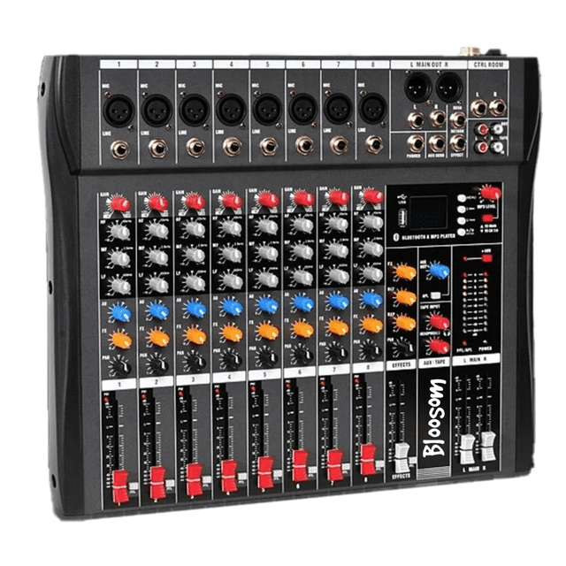 Consola de Mezcla Bloosom CT-80S 100V/240V Negro
