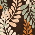 thumbnail image 5 of Contemporary Rug - Modern Art Polyester -Brown/Multi-Color:Brown/Multi,Design:Contemporary,Shape:Large Rectangle,Size:10'L x 8'W, 5 of 5