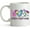 White, variant on YouNique Designs Peace Love Hair Stylist Coffee Mug, 11 Ounces, Mug for Hairdresser, Hairstylist Cup for Women (Black Handle)