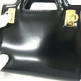 thumbnail image 6 of Pre-Owned Salvatore Ferragamo Gancini Wanda Micro Handbag 213984 Black Leather Chain Shoulder..., 6 of 8