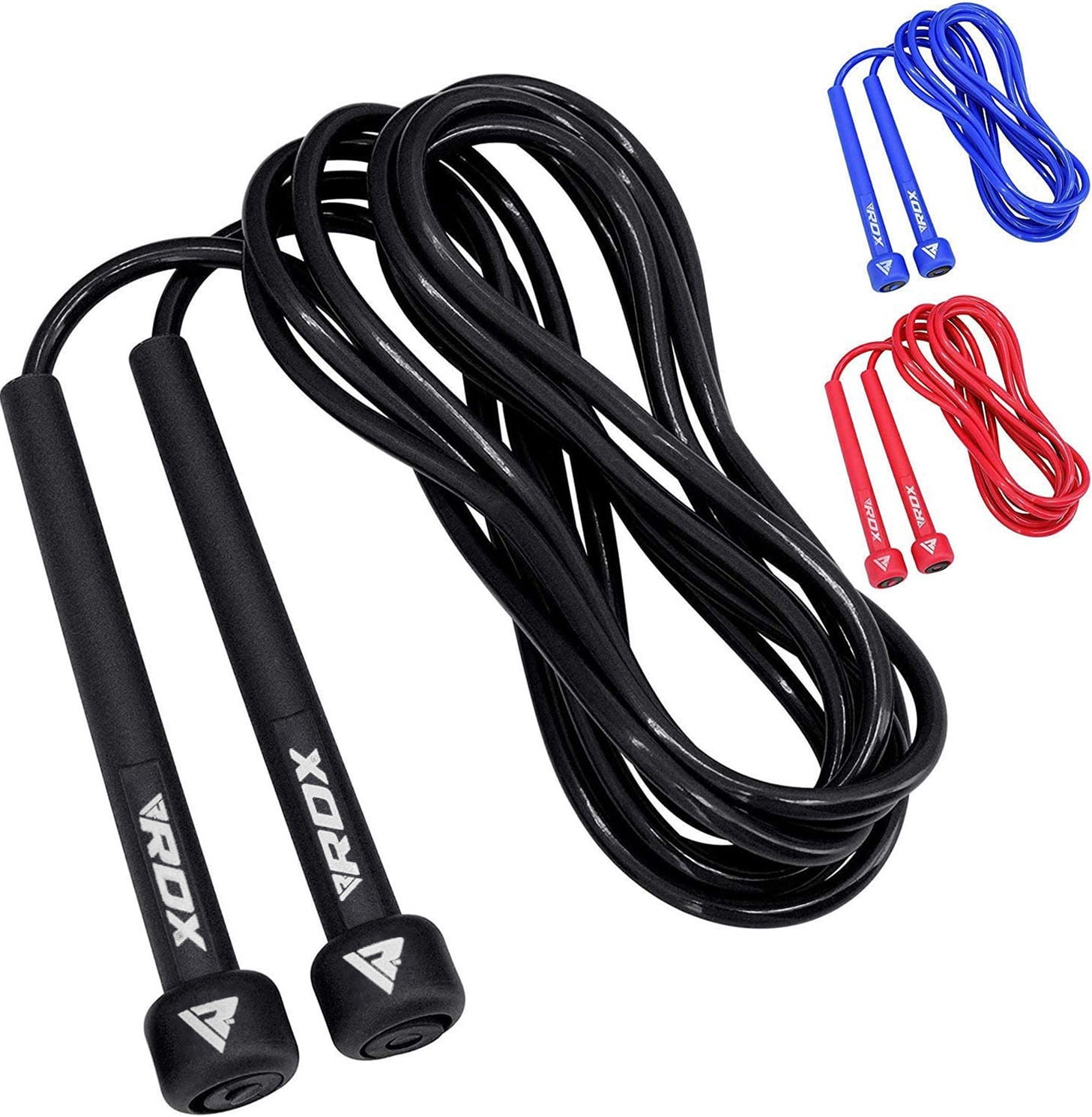 Jump Rope Walmart RDX Jump Rope- Adjustable PVC Speed Rope For Weight Training, Cable ...