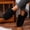 Black, variant on Loafers for Women Fall Winter Fashion Square Toe Warm Versatile Casual Flats Plush Comfy Outdoor Platform Shoes