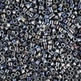 thumbnail image 2 of Miyuki Delica Seed Beads – Size 11/0 (1.6 mm), DB0543, Palladium Violet, 7.2 g, Approx. 1440 Beads, 2 of 7